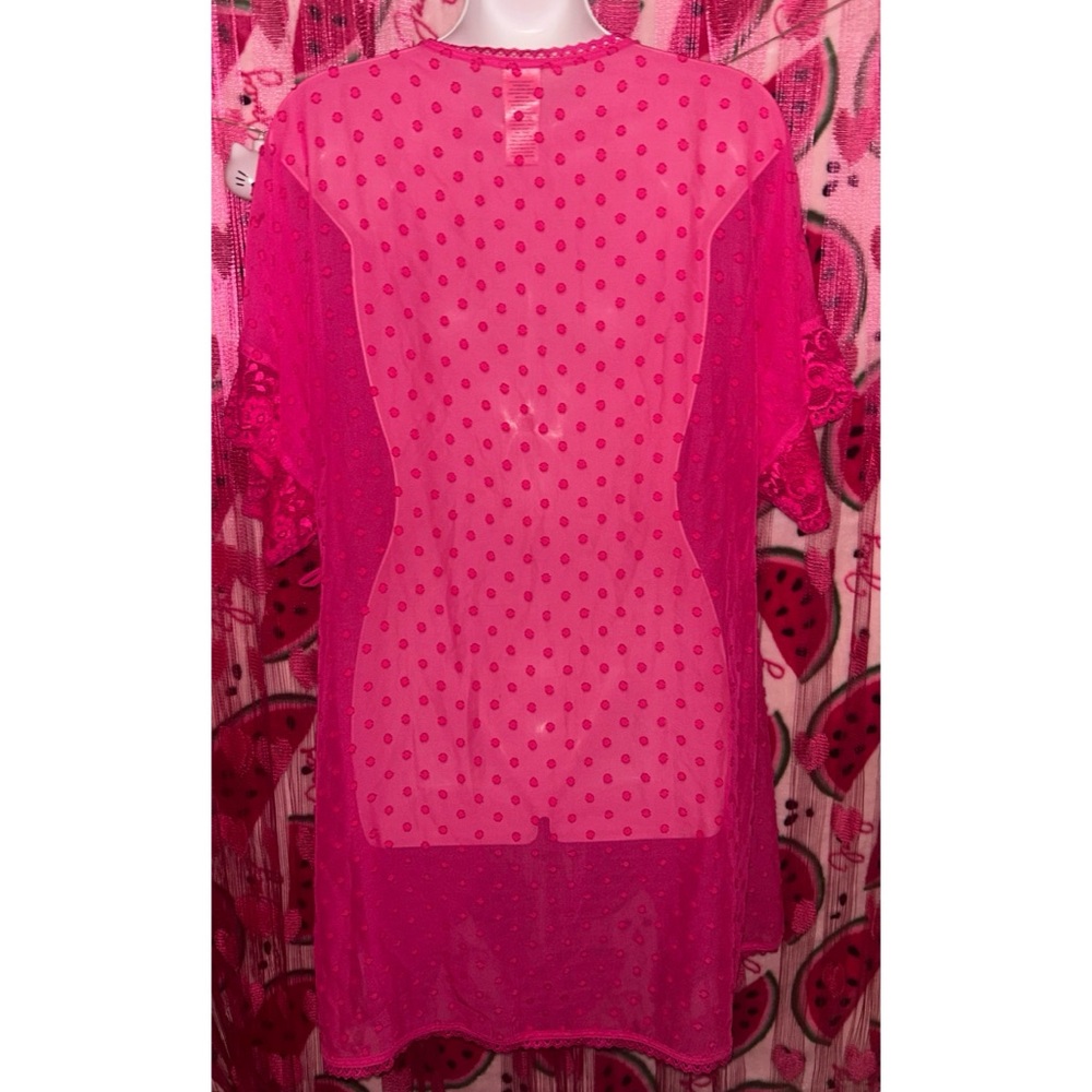 🩷 In Bloom Lightweight Robe with Open Front Design - Picture 4 of 5